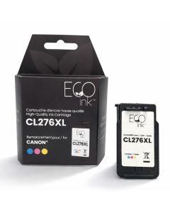 Eco Ink Ink Jet - Remanufactured for Canon CL276XL - Color — Supply Solution