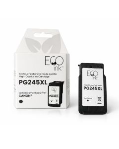 Eco Ink Ink Cartridge - Remanufactured for Canon PG245XL - Black — Supply Solution