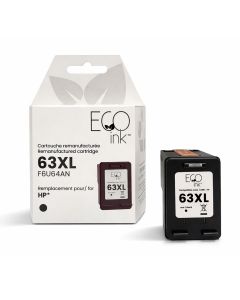 Remanufactured HP 63XL Black Ink Cartridge F6U64AN