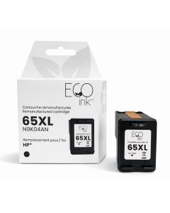 Cartouche d'encre noire HP 65XL N9K04AN remise à neuf