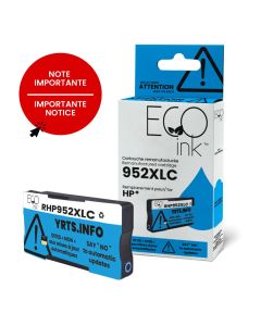 Remanufactured HP 952XL Cyan Ink Cartridge (L0S61AN)