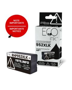 Remanufactured HP 952XL Black Ink Cartridge F6U19AN