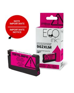 Remanufactured HP 962XL Magenta Ink Cartridge 3JA01AN