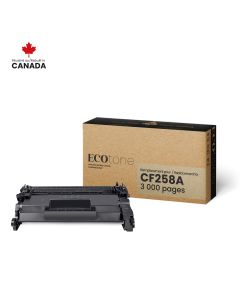 EcoTone Toner Cartridge - Remanufactured for Hewlett Packard CF258A / 58A - Black — Supply Solution