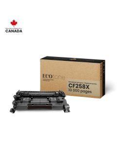EcoTone Toner Cartridge - Remanufactured for Hewlett Packard CF258X / 58X - Black — Supply Solution