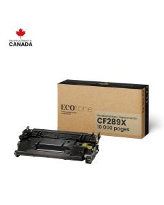 Remanufactured HP CF289X Black Toner Cartridge – 10,000 Pages