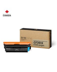 Cyan Toner Cartridge HP CF361X 508X Remanufactured