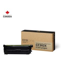 Yellow Remanufactured Toner Cartridge for HP CF362X 508X
