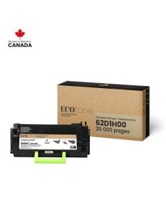 Black Remanufactured Toner Cartridge for Lexmark 62D1H00