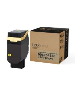 Ecotone RXE4688 Remanufactured Laser Toner Cartridge - Alternative for Xerox 006R04688 - Yellow — Supply Solution