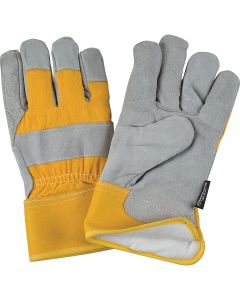 Winter-Lined Split Cowhide Fitter Gloves with Thinsulate™