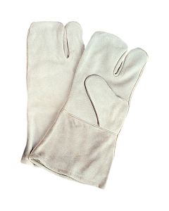 Standard-Duty Split Cowhide Welder's Gloves, Large