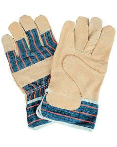 Comfort Fitters Split Pigskin Palm Gloves, Cotton Lined