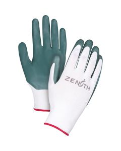 13-Gauge Nitrile Coated Polyester Gloves, Small