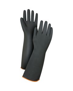 Heavyweight Chemical-Handling Gloves,18" L, Rubber Latex, 30-mil-18 inch — Supply Solution