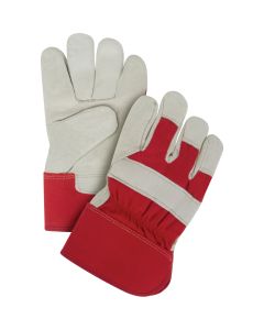 Winter-Lined Grain Pigskin Fitter Gloves, Thinsulate™ 100g
