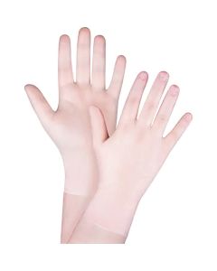 Clear Vinyl Disposable Gloves, 4.5-mil, Powder-Free, Class 2