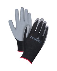 Premium Comfort Coated Gloves,Nitrile Coating, 13 Gauge, Polyester Shell