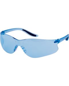 Z500 Series Safety Glasses, Blue Anti-Scratch Lens