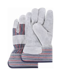 Premium Split Cowhide Fitter Gloves, Cotton Lined Palm