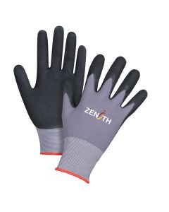 ZX-1 Premium 15-Gauge Nylon Foam Nitrile Touchscreen Gloves