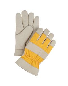 Premium Grain Pigskin Winter Work Gloves, Foam Fleece Lined