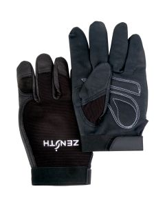 Gants de mécanicien ZM300 en cuir de vachette pleine fleur, coupe ergonomique