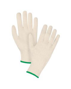 Gants tricotés en fil, poly/coton, jauge 7, Moyen