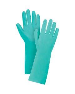 22-mil Nitrile Diamond-Grip Chemical Gloves, 13" L