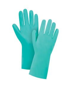 Nitrile Diamond-Grip Chemical Gloves, 15-mil, 13" L