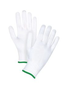 10 Gauge Polyester Seamless String Knit Gloves, Medium
