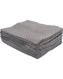 Universal Bonded Sorbent Pads, 15" x 17", 15 Gal Absorbency
