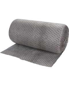 Medium-Weight Bonded Polypropylene Absorbent Roll, 30" x 150', 40 Gal