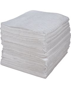 Premium Bonded Sorbent Pads, Oil Only, 15" x 17", 30 gal. Absorbancy — Supply Solution