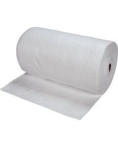 Medium-Weight Bonded Polypropylene Absorbent Roll, 30" x 150', 40 Gal
