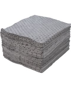 Universal Fine Fiber Absorbent Pads, 15" x 17", 30 Gal