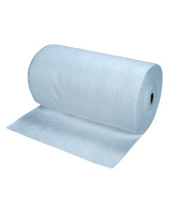 Mediumweight Blue Bonded Sorbent Pads, 30" x 150', 40 gal