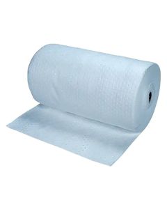 Heavy-Duty Blue Bonded Sorbent Pads, 30" x 150', 50 Gal Absorbency