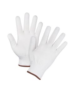 Gants tricotés sans couture, polyester, jauge 15, pour hommes