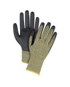 Aramid 13-Gauge ANSI A6 Cut-Resistant Gloves, Foam Nitrile