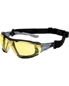 Z2900 Safety Glasses, Narrow Fit, Anti-Scratch, Foam Gasket