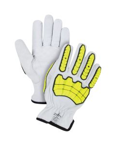 Goatskin Impact & Cut Resistant Gloves, Driver Cuff