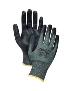 Lightweight High-Dexterity Cut-Resistant Gloves,18 Gauge, Foam Nitrile Coated, Nylon/HPPE/Spandex Shell, ASTM ANSI Level A5 —