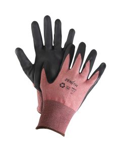 18-Gauge A4 Cut-Resistant Gloves, Foam Nitrile, SS/HPPE/RPET