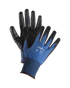 A9 Cut-Resistant Gloves, 18 Gauge, Foam Nitrile, HPPE/Steel