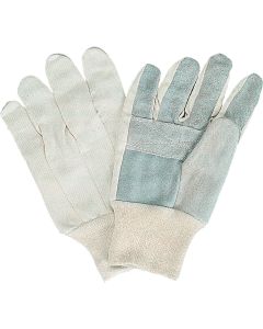 Standard-Duty Split Cowhide Work Gloves, Large