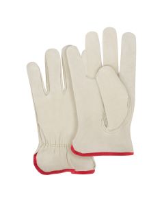 Gants de Conducteur en Cuir de Vachette Fleur - Coupe Ajustée TP