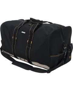 All-Purpose Polyester Gear Bag, 8 Pockets, Black