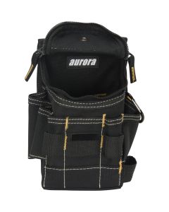 Polyester 5-Pocket Maintenance Tool Pouch with Multiple Holders