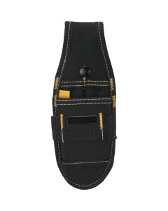 3-Pocket Polyester Utility Knife Holder with Belt Clip
